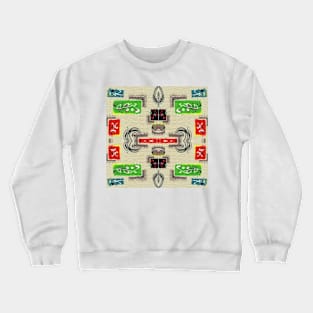 Face Art Vintage Crewneck Sweatshirt